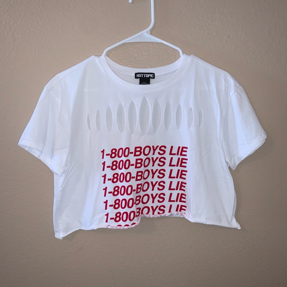 Hot Topic Cropped Tee